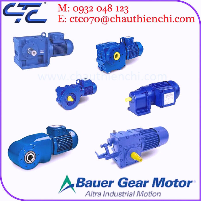 Động cơ giảm tốc Bauer Gear Motor Đức