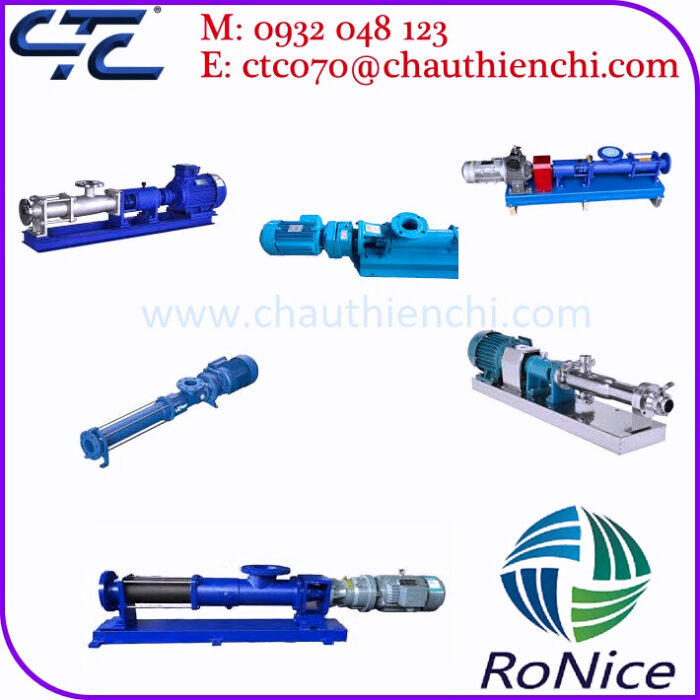 Bơm trục vít Ronice thương hiệu uy tín